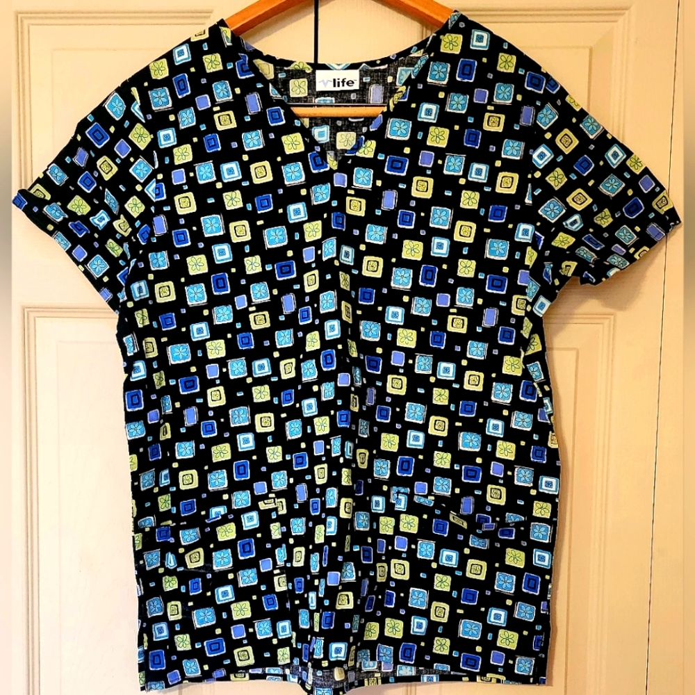 Womens scrub top